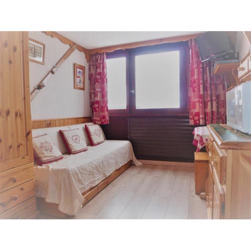 Studio cosy pour 2 à Tignes, pied des pistes et commerces - FR-1-411-488