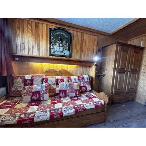 Studio cosy pour 2 personnes, skis aux pieds, Les Menuires - FR-1-452-121