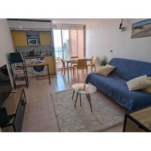 Studio cosy vue et front de mer