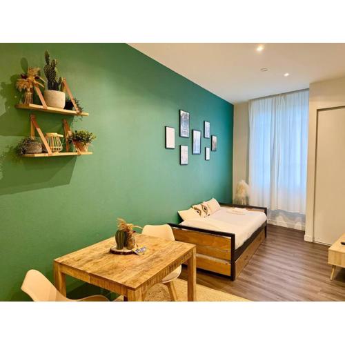 Studio dans un quartier animé de Reims