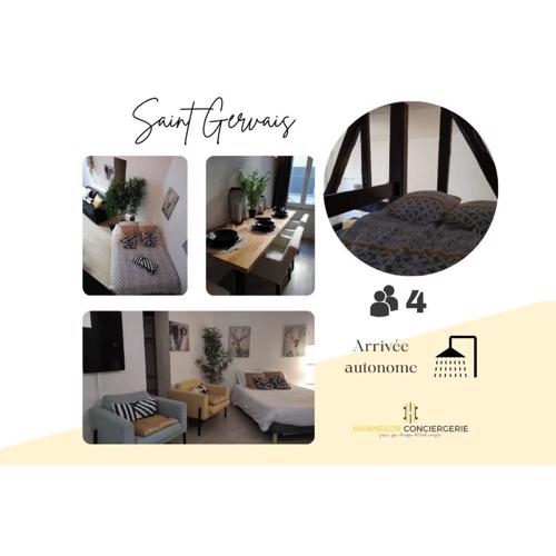 Studio de charme 4 pers Rouen Centre Saint Gervais
