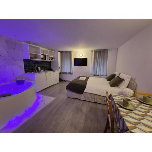 Studio de Charme avec Jacuzzi - Escapade Relaxante