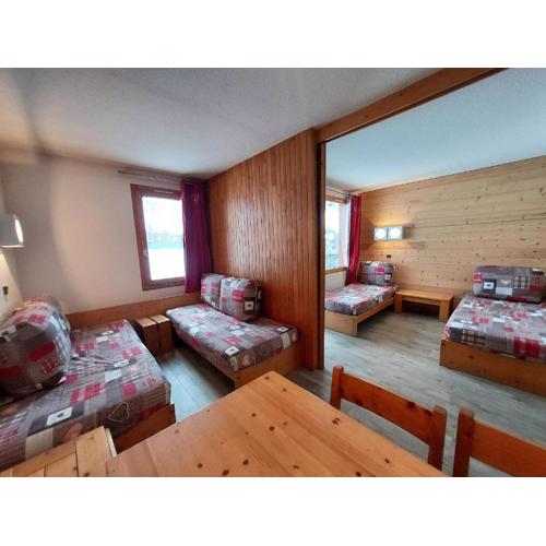 Studio divisible cosy, 4 pers, skis aux pieds - FR-1-353-128