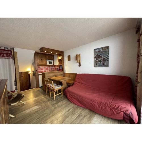 Studio duplex 4 personnes avec balcon, Brelin, Les Menuires - FR-1-452-151