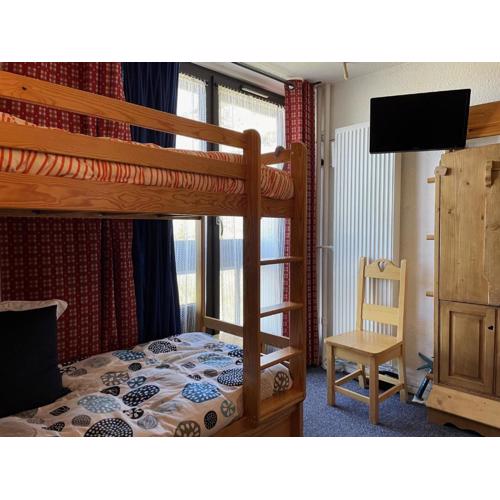 Studio Économique 13m² pour 2 personnes au pied des pistes, Croisette, Les Menuires - FR-1-452-285