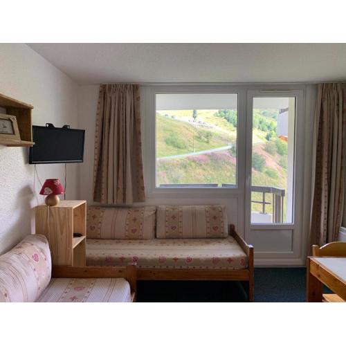 Studio économique pour 3 pers avec balcon à Les Menuires, Reberty 1850 - FR-1-452-391