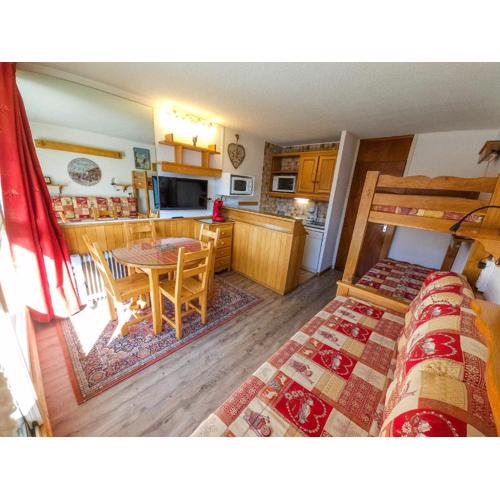 Studio équipé au pied des pistes, Les Menuires - FR-1-452-103