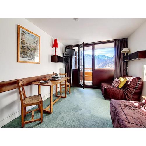 Studio fonctionnel au pied des pistes avec balcon - FR-1-344-989
