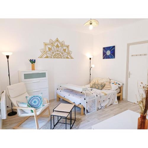 Studio for 2 close to beaches