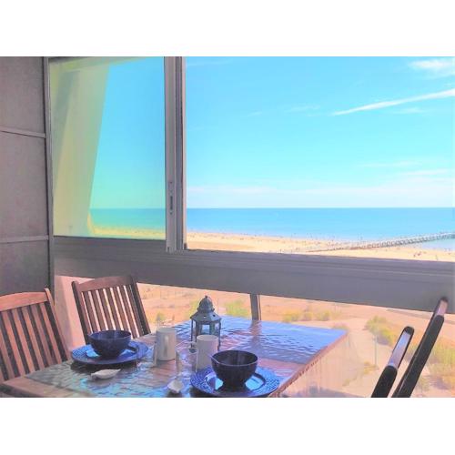 Studio idéal plage, balcon, près golf et thalasso - FR-1-652-9
