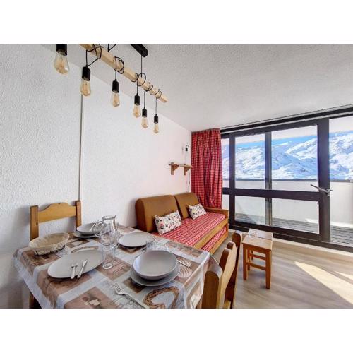 Studio Lumineux 4 Pers, Accès Pistes, Balcon SO, Près Commerces et Remontées, Non Fumeur, Animaux Refusés - FR-1-344-990