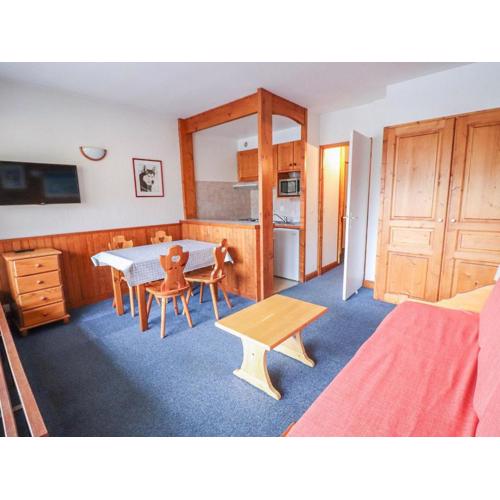 Studio lumineux avec balcon, accès direct aux pistes, animaux acceptés - FR-1-502-495