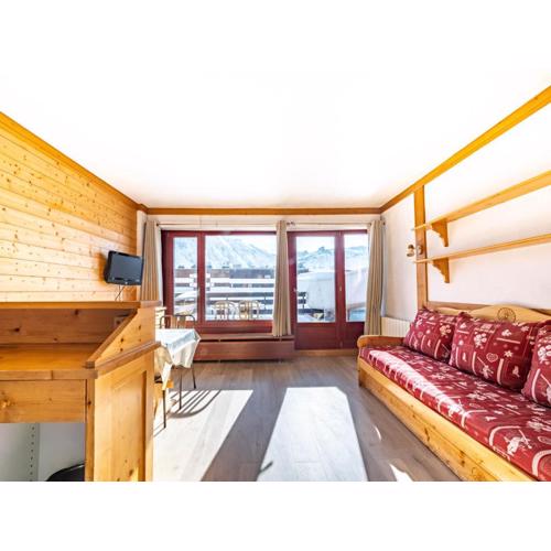 Studio lumineux avec terrasse, skis aux pieds, Tignes Le Lac - FR-1-502-490