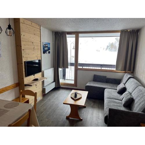 Studio lumineux proche des pistes avec balcon, pour 6 pers., animaux acceptés, wifi - FR-1-502-396
