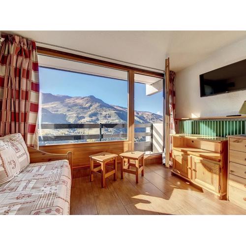 Studio lumineux Ski aux pieds Balcon - FR-1-344-931