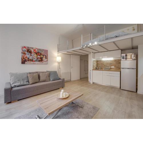 Studio mezzanine - Clim - Wifi - Centre historique