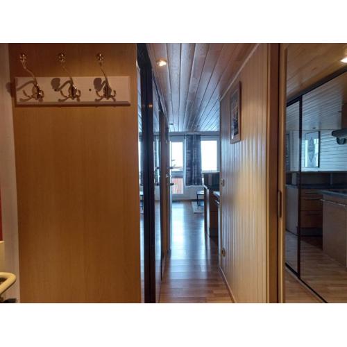Studio mezzanine 32m² Tignes, balcon, wifi, lave-linge, séjour lit convertible - FR-1-449-184