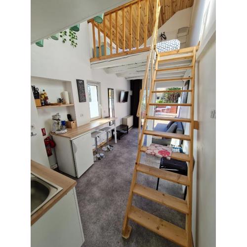 Studio Mezzanine Chez Papou, Ville et Forêt