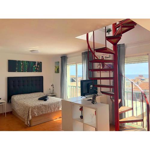 Studio Nerja Center I Terrace Sea View