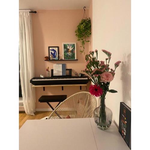 Studio neuf cozy avec balcon, 11e arr Voltaire, proche Bastille