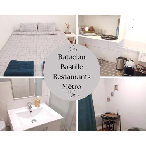 Studio Paris 11 Bien situé et fonctionnel