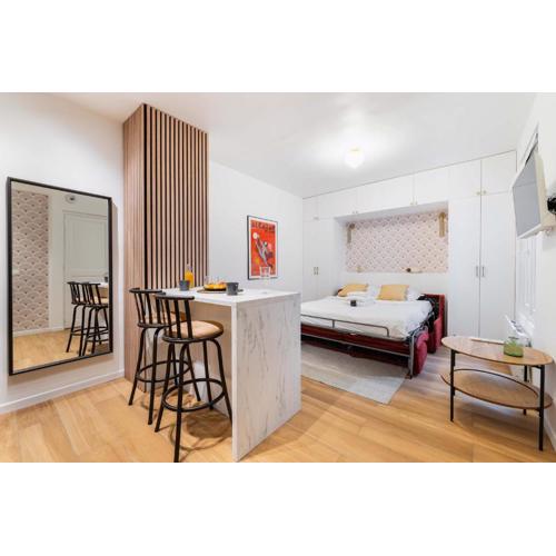 Studio parisien coeur montmartre - Paris 18 - 2p