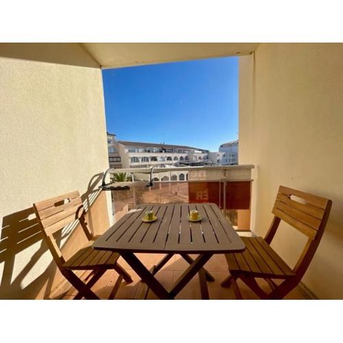 Studio près de la plage avec parking à Sète - FR-1-338-104
