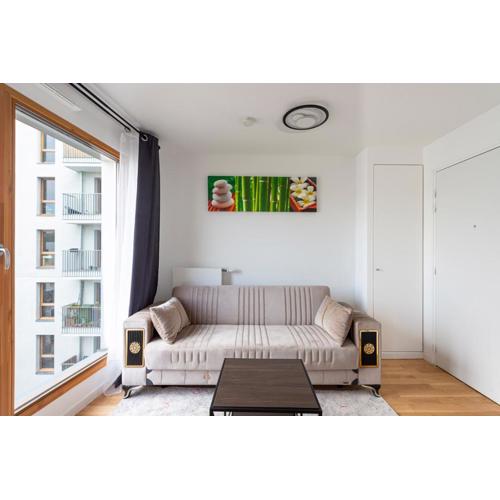 Studio Privé cosy Paris 19e la Villette