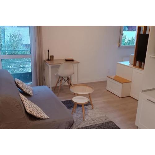 Studio Rénové - Proche Hôpital, Université & Gare St-Agne - Tv & Wifi HD