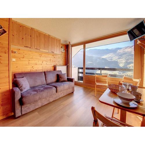 Studio rénové · Ski aux pieds · Balcon - FR-1-344-890