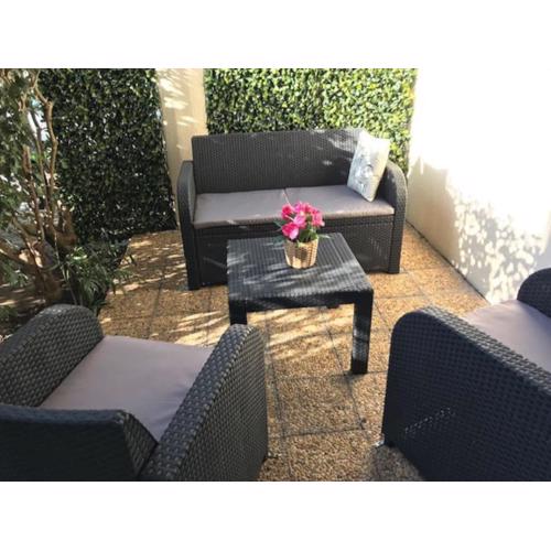 Studio rez-de-jardin proche plage et centre ville