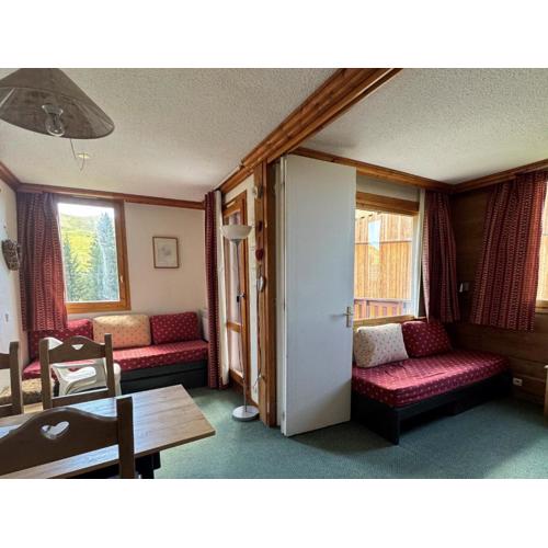 Studio skis aux pieds avec balcon, 3/4 pers., Belle Plagne - FR-1-181-2258