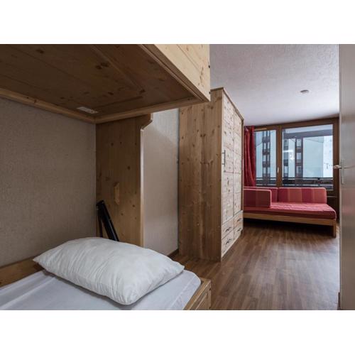 Studio skis aux pieds avec balcon, 4 pers., Tignes Val Claret - FR-1-502-420