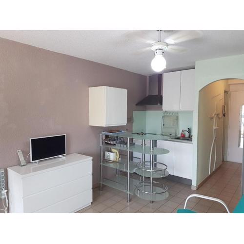 Studio spacieux à Sète avec parking privé, terrasse et cuisine équipée - FR-1-472-198