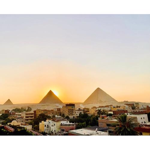 Studio Sunset Pyramids View