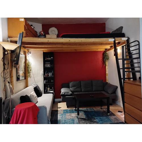 Studio sympa meublé et équipé Paris Nation.