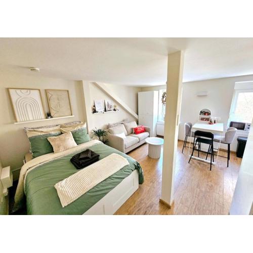 Studio tout confort proche gare et centre-ville