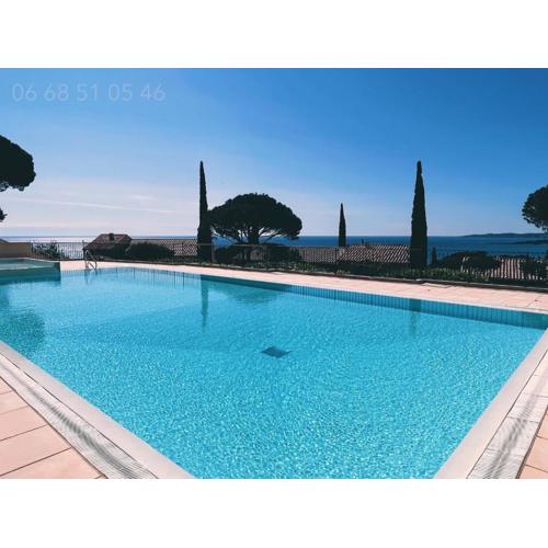 Studio vue mer à Sainte-Maxime