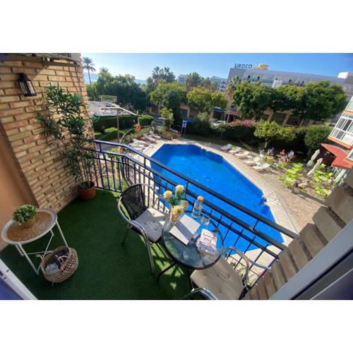 Studio With Views Next To Puerto Marina THE GREEN DOOR