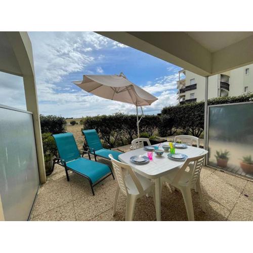Studio/Cabine Mer 4 Pers: Terrasse, Près Plage, Garage Privé, Tout équipé, St-Jean-de-Monts - FR-1-224C-70