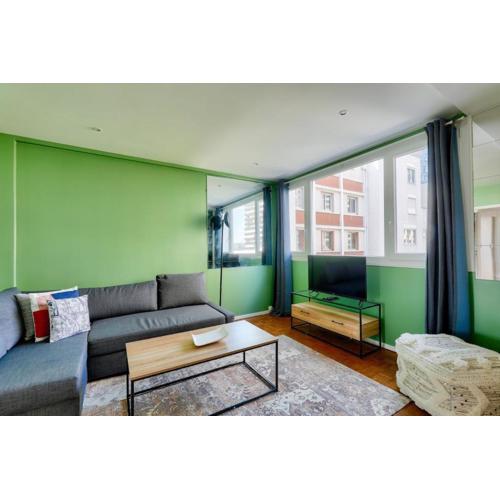 Stunning 1BR flat 10 min from the Eiffel Tower