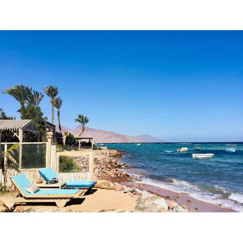 Stunning 6-Bedroom Beachfront Villa with Private Beach Access in Dahab