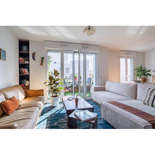 Stunning apartment with balcony to visit Paris