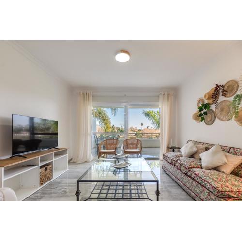 Stunning Duplex by the Golf & Terrace by the beach