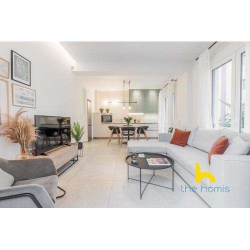 Stylish 2-BDR Apt in Centre of Athens By The Homis