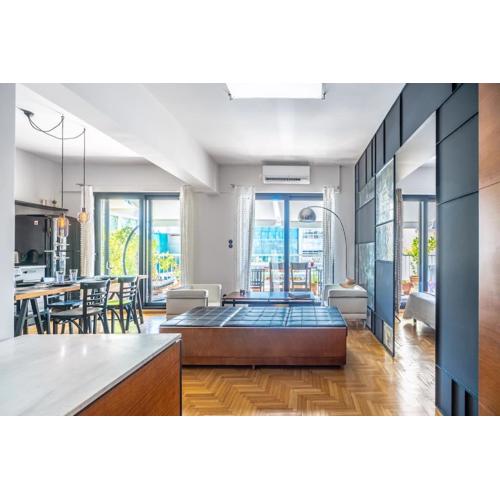 Stylish 2bed home in Syntagma area