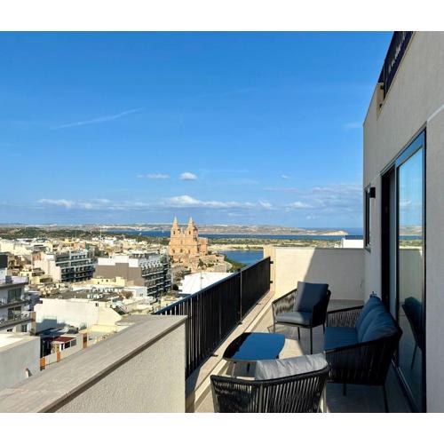 Stylish 2bed With Views Mellieha By Homely!