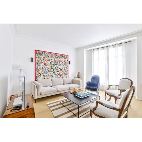 Stylish 2BR in Private Mansion at Rue de Passy