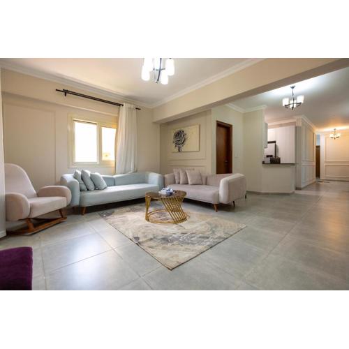 Stylish 3rd Floor Apartment in the Heart of New Cairo