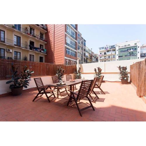 Stylish and centric 2-bedroom apartment in Eixample &Terrace P2